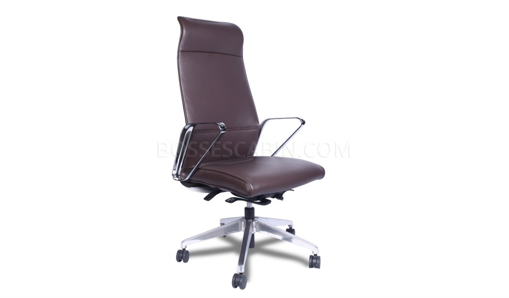 Traditional Brown Leather Office Swivel Chair post thumbnail image